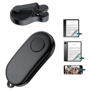 NEW Remote Page Turner for Kindle, iPad & Tablets – Wireless Reading Clicker